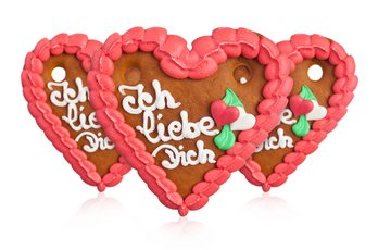Lebkuchenherz, dulce alemán de San Valentín