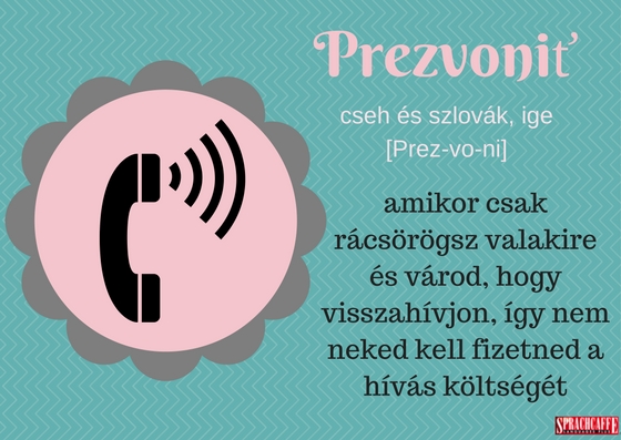 Szlovák: prezvonit