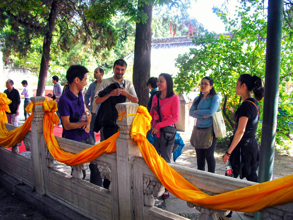 Ambiente internacional en la escuela de chino en Pekín