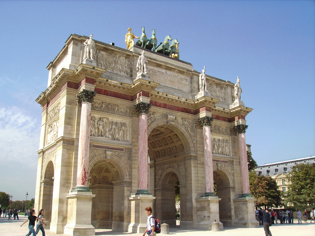 Turismo en París - El arco del Triunfo