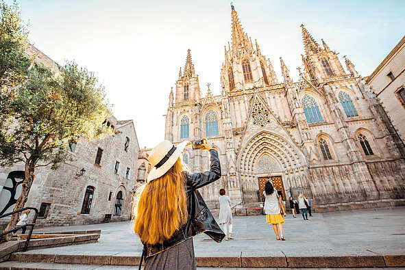 Visita la Sagrada Familia, Catedral de Barcelona con Sprachcaffe