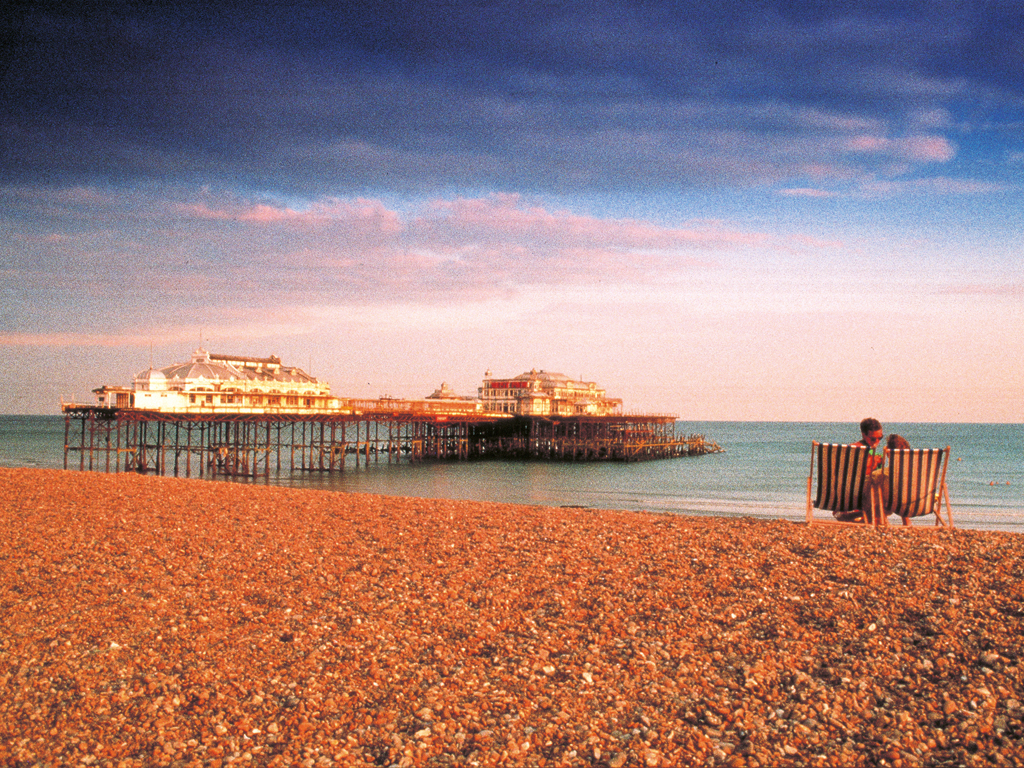Panorámica de Brighton, Inglaterra