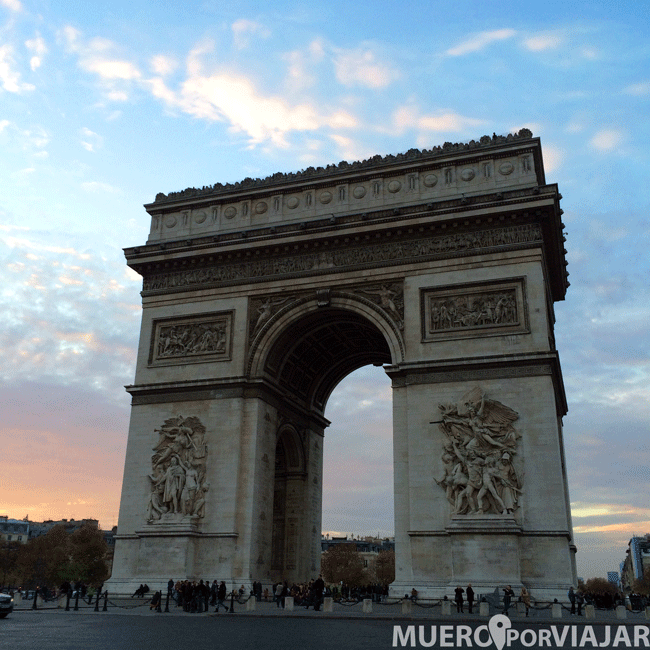 Arco del triunfo París