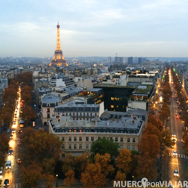 París desde el cielo