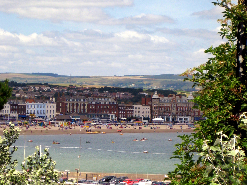 Blick auf Weymouth