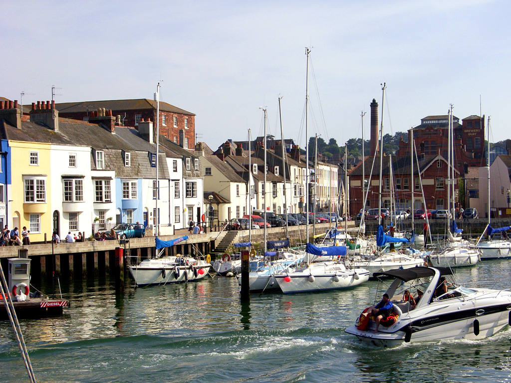 Der Hafen von Weymouth