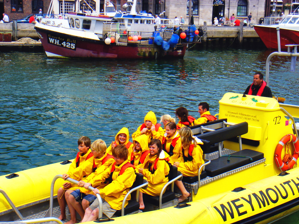 Bootsausflug in Weymouth