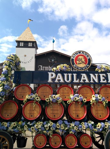 Oktoberfest en Bavière - Brasserie Paulaner