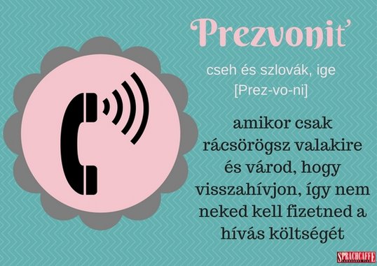 Szlovák: prezvonit