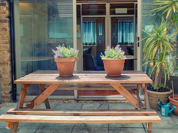 Terrasse de l'école