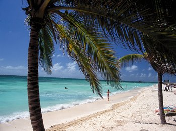 Karibischer Strand von Kuba