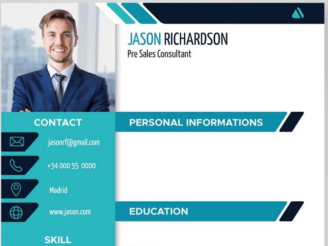 Détails personnels cv anglais Détails personnels cv anglais