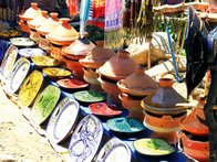 Mercado de Tapete do Marrocos