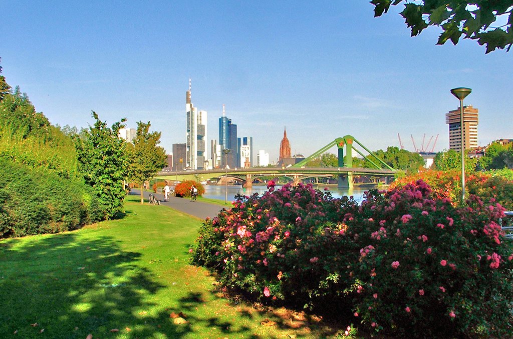 Parques verdes en Frankfurt - Alemania