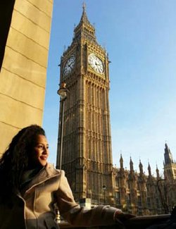 Studentessa di inglese a Londra