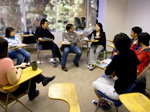 Salle de cours - apprendre l'anglais à Costa Mesa