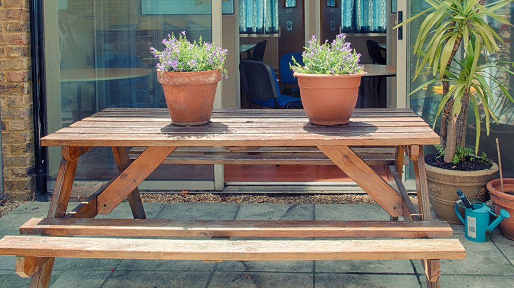 english language school London for teenagers outside sunny area