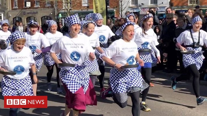 Pancake race Pancake race