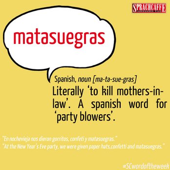 Spanish - "Matasuegras"