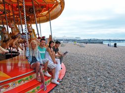 Après-midi temps libre en séjour à Brighton