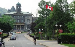 Der City Park bei der Universität von Montreal