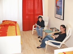 Chambre double en appartement Sprachcaffe