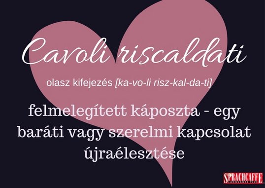 Olasz: cavoli riscaldati