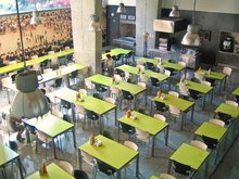 Cantine de l'école - séjour linguistique en Espagne