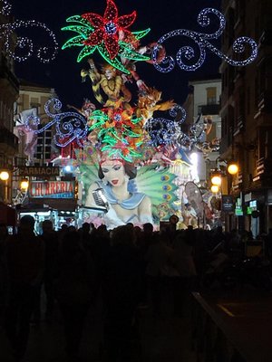 fallas célebration espagnole