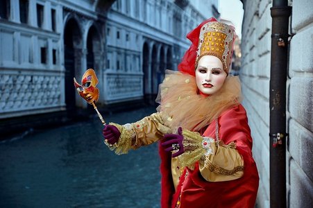 Célébration italienne: carnaval de Venise