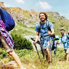 People hiking