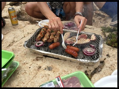 マルタ留学ブログ　マルタでBBQ