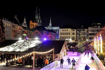 [Translate to Spanish (South America):] Vistas del mercado de Navidad en Alemania