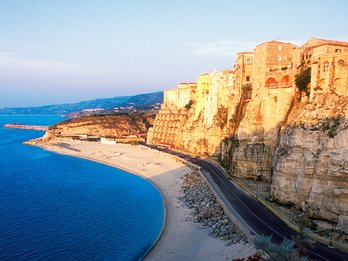 Strand in Tropea