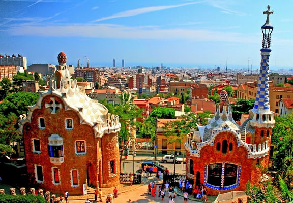 Parc guell Barcelone Parc guell Barcelone