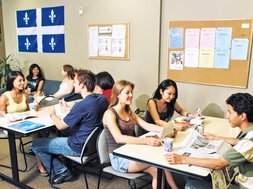 Salle commune pour les étudiants - Montréal