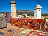 Marchants de tapis à Rabat