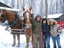 Hiver enneigé au Canada