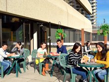 Terrasse de l'école