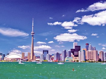 Toronto City Blick vom Wasser