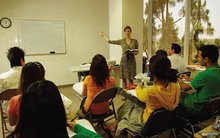Salle de cours d'anglais - école de langues à Los Angeles