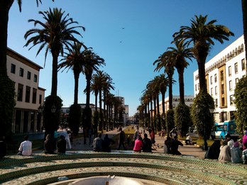 Avenue Mohammed V - Centre ville de Rabat