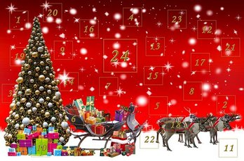 [Translate to Spanish (South America):] Calendario de Adviento, Navidad