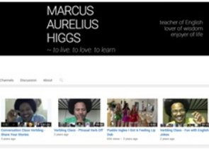 Youtube - Marcus Higgs - Professor de Inglês