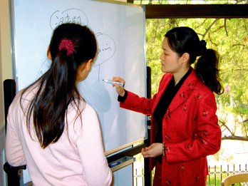 Kurs chińskiego w Pekinie odbywa się wyłącznie z native speakerami.