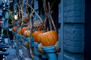 Decoración de Halloween en Estados Unidos