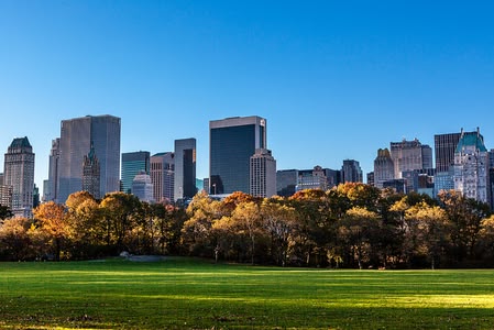 Central park à new york Central park à new york