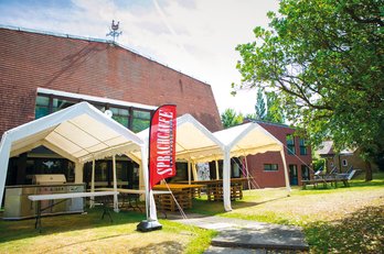 Welkom bij op campus van St. Margaret