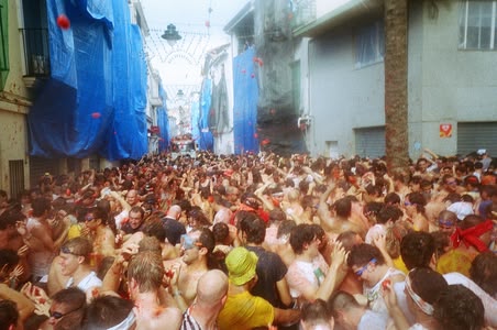 Fête espagnole: Tomatina Fête espagnole: Tomatina