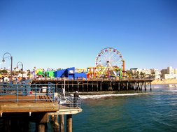 Ponton de Santa Monica - Activités pour jeunes chez Sprachcaffe LA